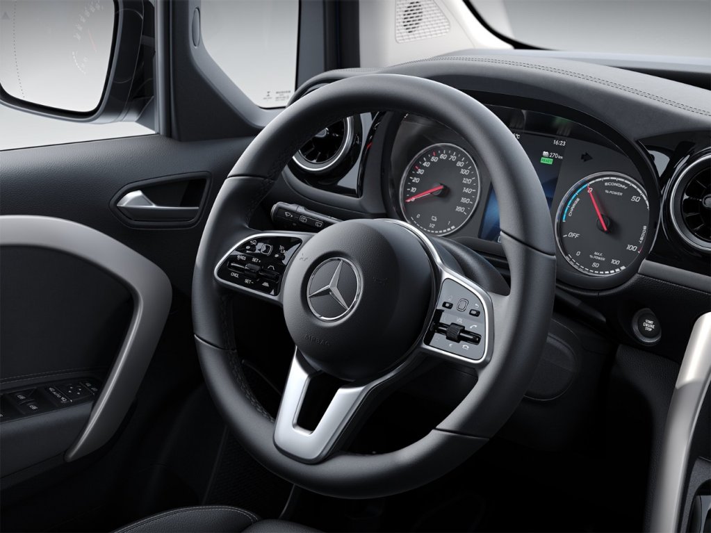 Mercedes-EQT volant