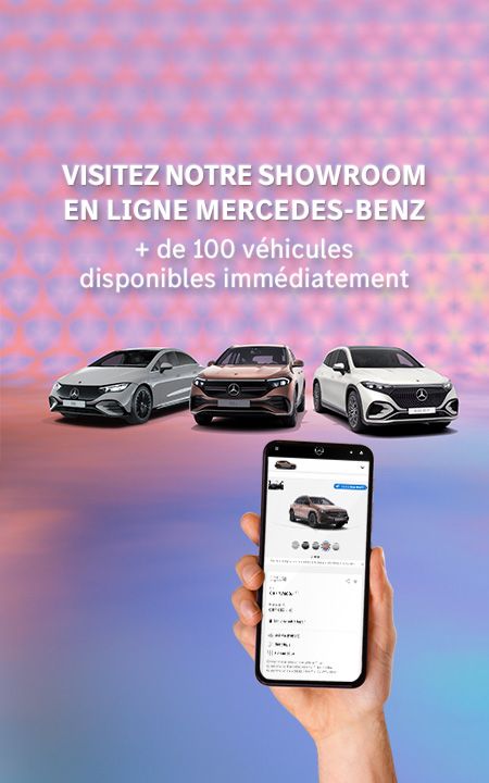 Showroom en ligne Mercedes-Benz