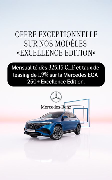 Offre Mercedes EQA Excellence Edition