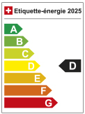 Etiquette-énergie D