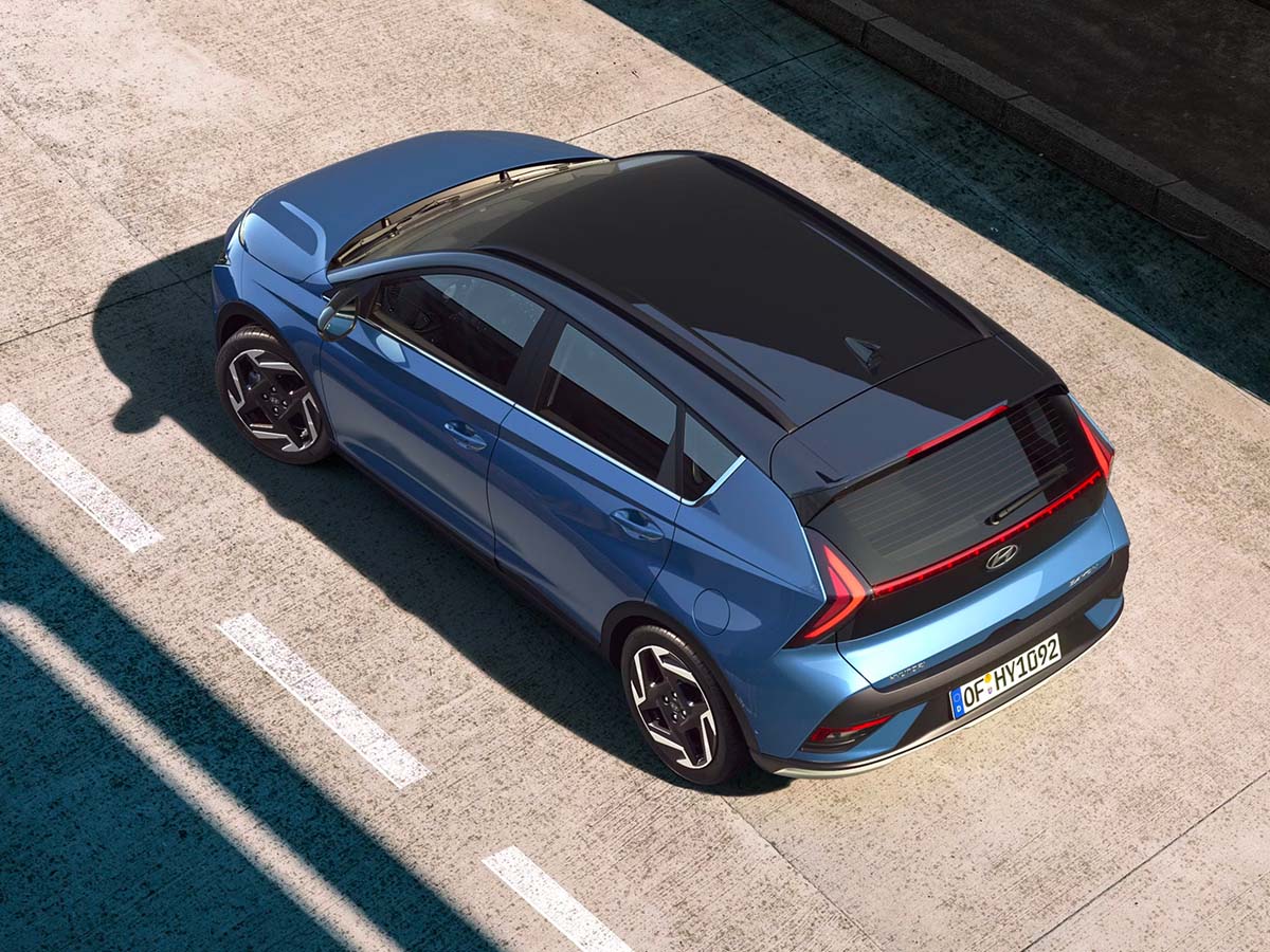 Le toit de la Hyundai Bayon