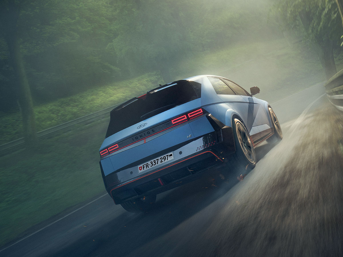 La Hyundai IONIQ 5 N de dos