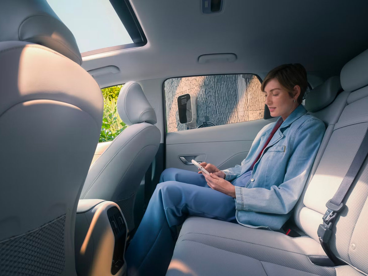 L'intérieur spacieux du Hyundai KONA Electric