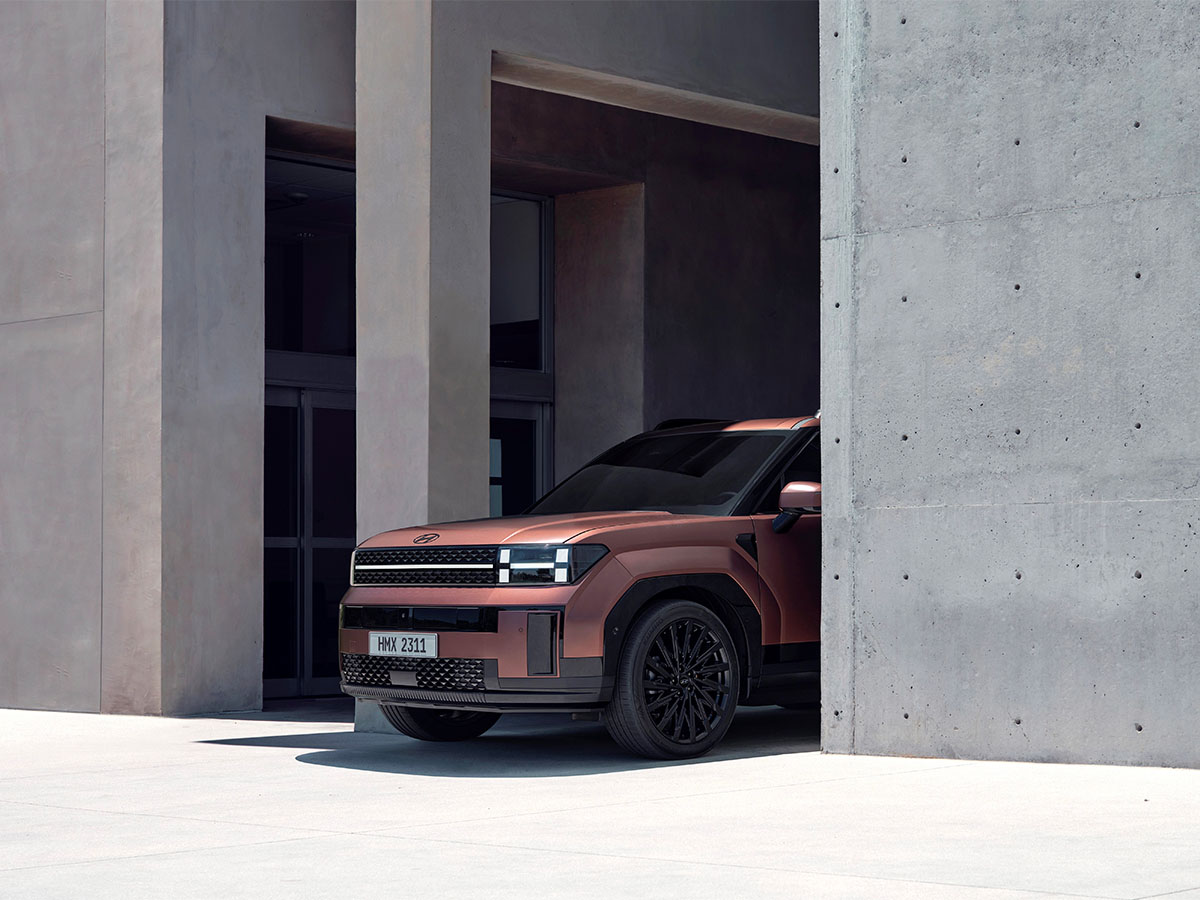 la calandre du Hyundai Santa Fe