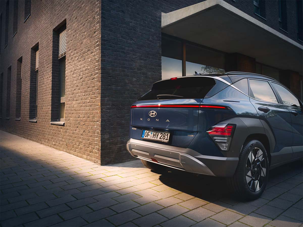 L'arrière du Hyundai KONA