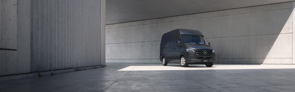 La Mercedes eSprinter fourgon