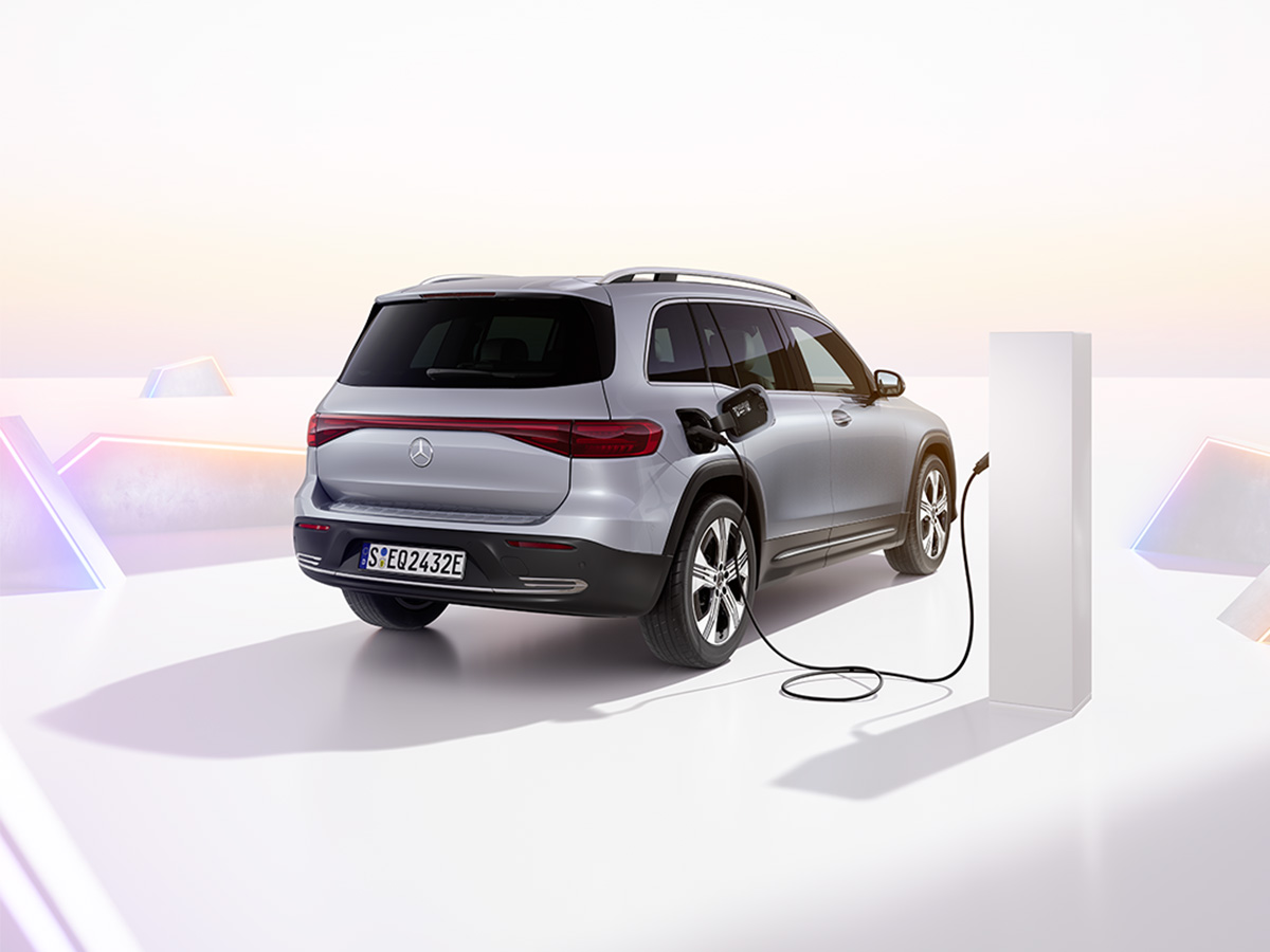 Mercedes EQB en charge