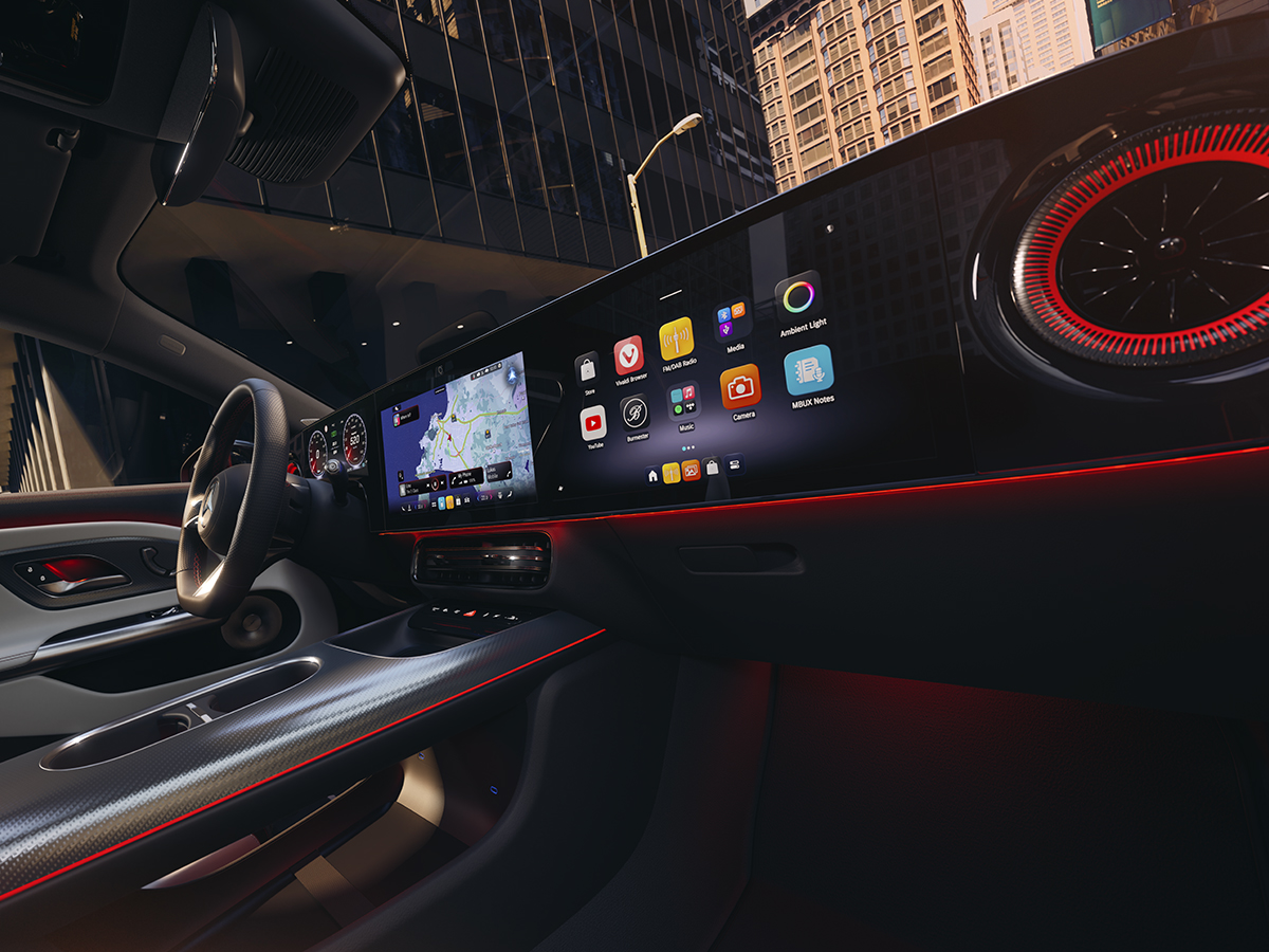 mercedes CLA EQ écran