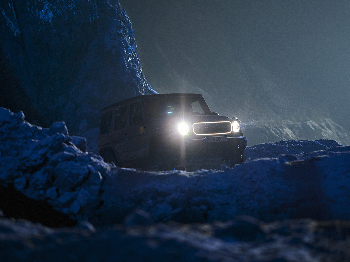 La Classe G 100% électrique de Mercedes-Benz