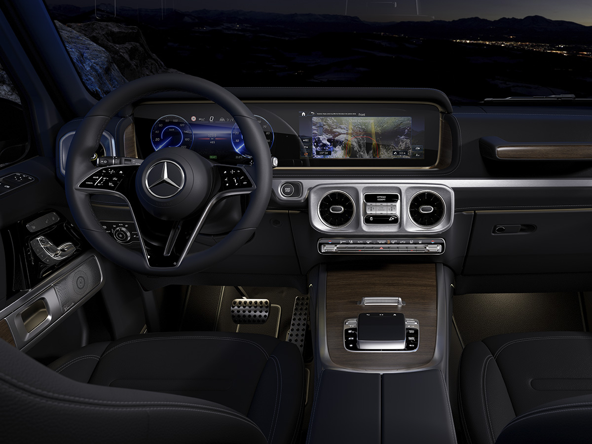 La Classe G 100% électrique de Mercedes-Benz