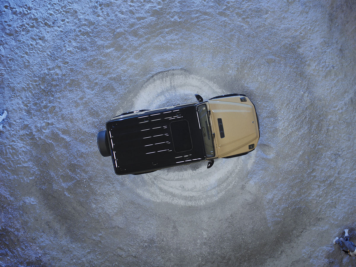 La Classe G 100% électrique de Mercedes-Benz