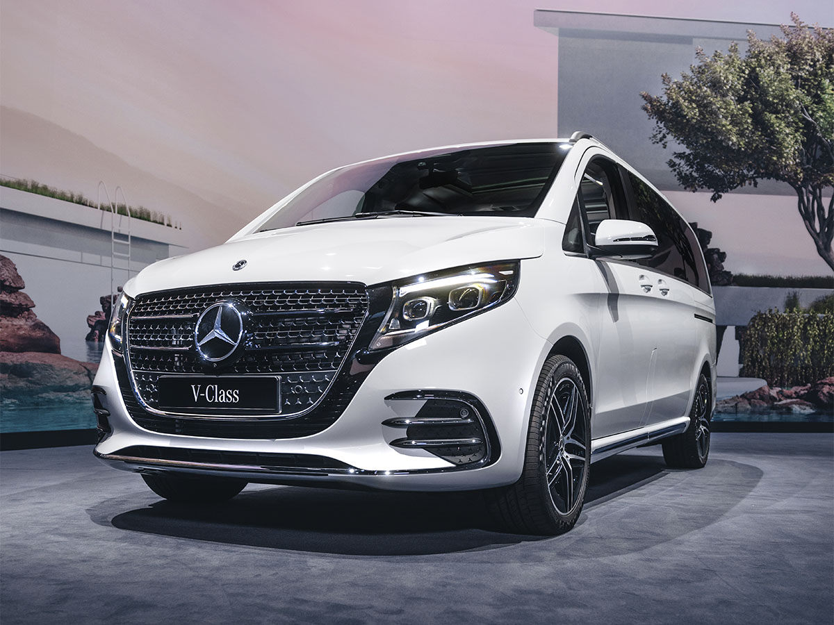 Découvrez la Classe V de Mercedes-Benz