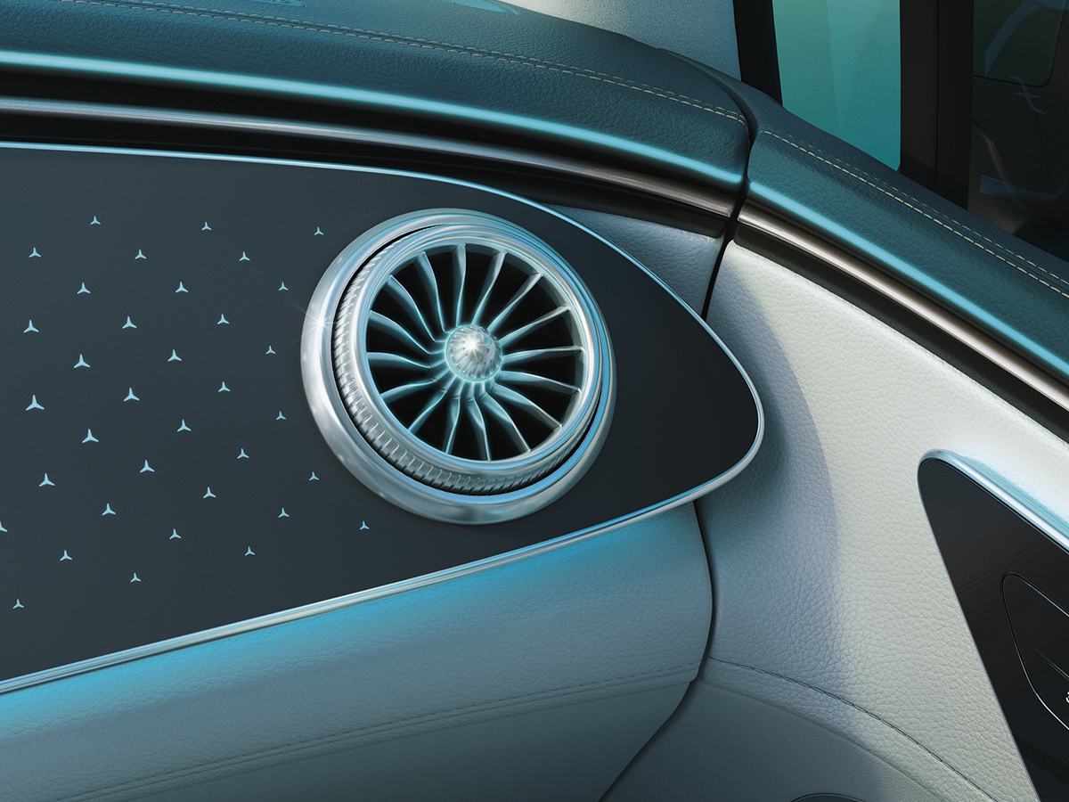 Mercedes EQE Berline intérieur