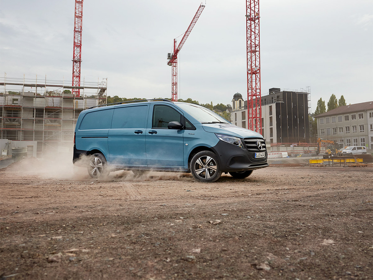 La Mercedes eVito Fourgon