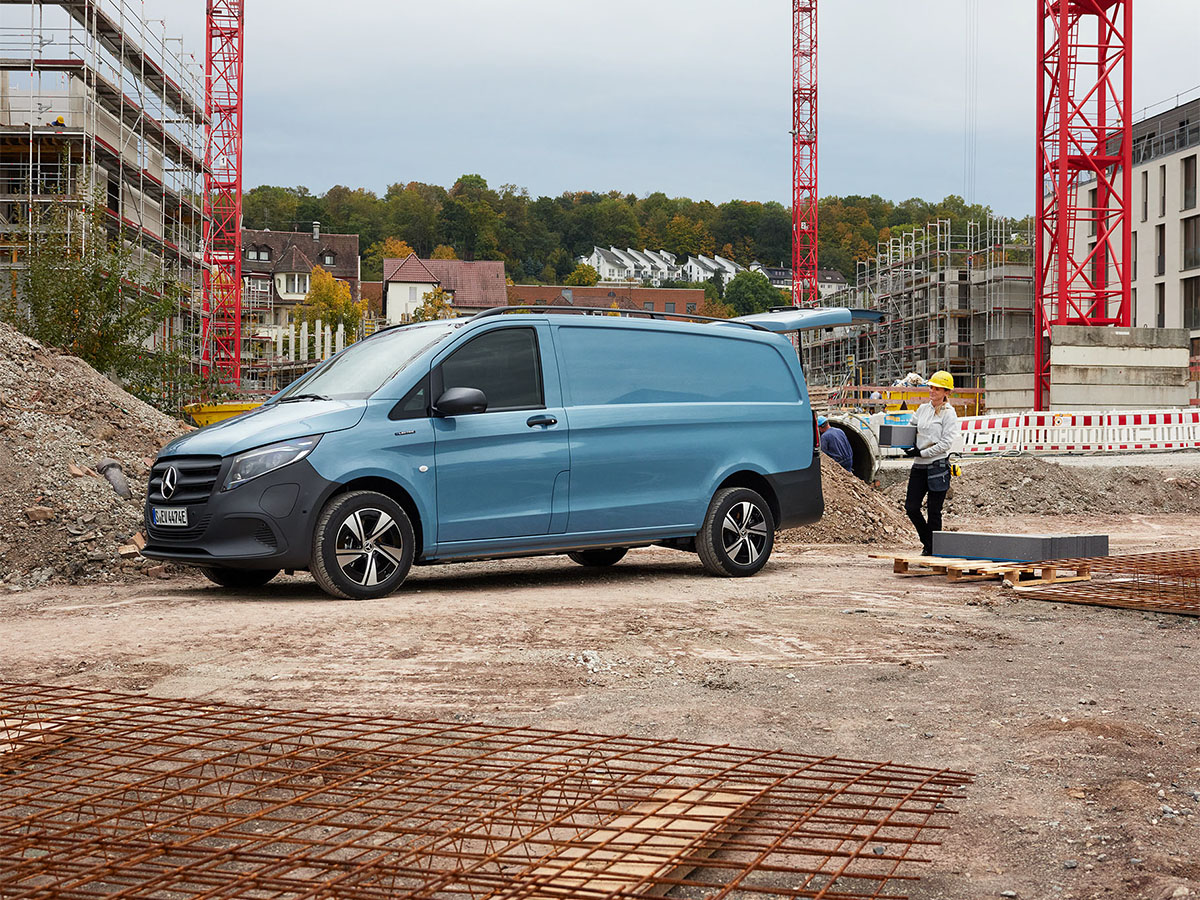 La Mercedes eVito Fourgon