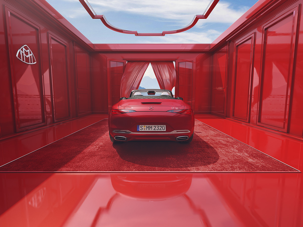 Détail de la Mercedes-Maybach SL 680 Monogram Series