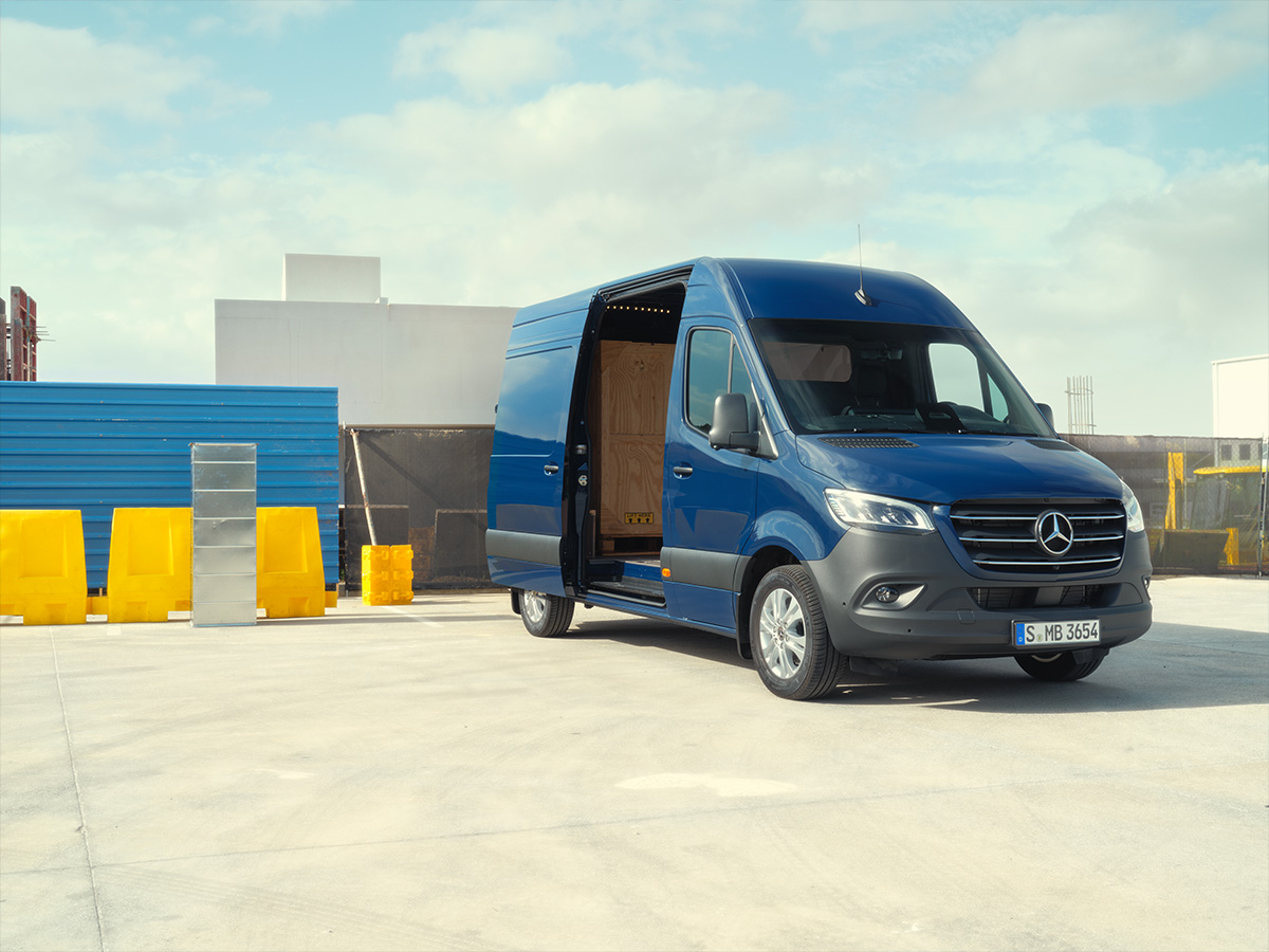 La Mercedes Sprinter Fourgon