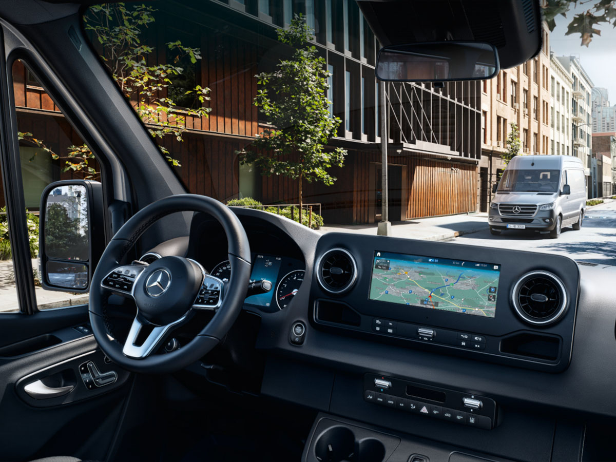 La Mercedes Sprinter Fourgon