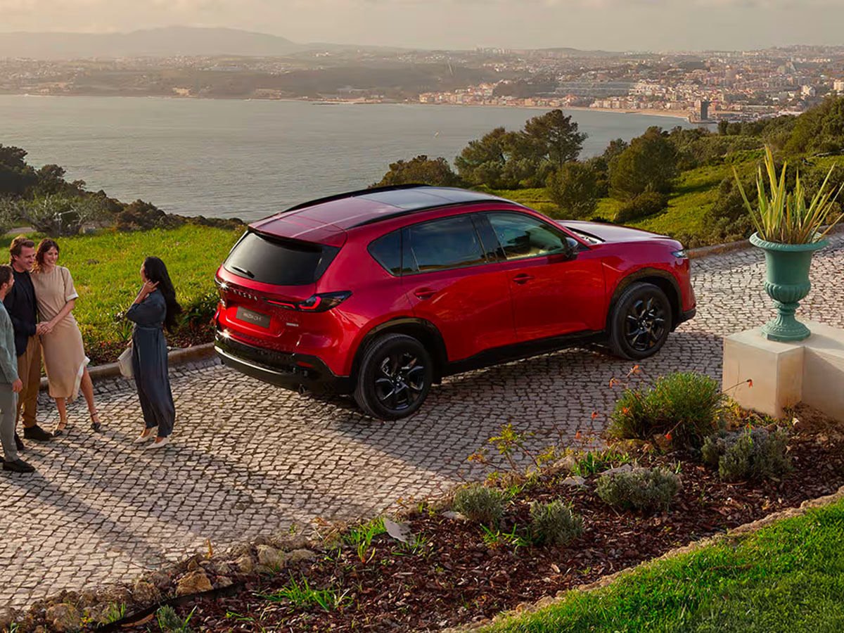 L'arrière de la Mazda CX-5