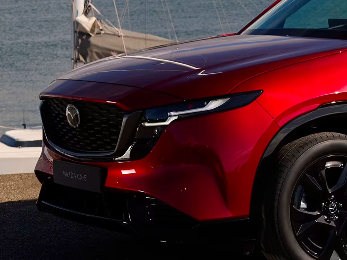 la calandre de la Mazda CX-5