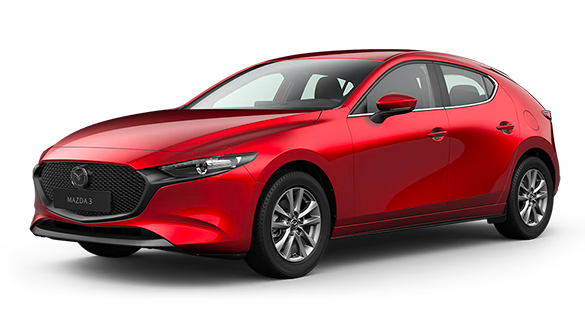 La Mazda3 hatchback