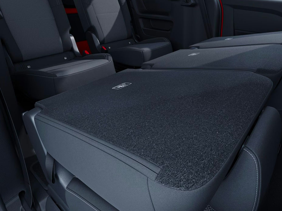 Les sièges rabattables du Citan Tourer