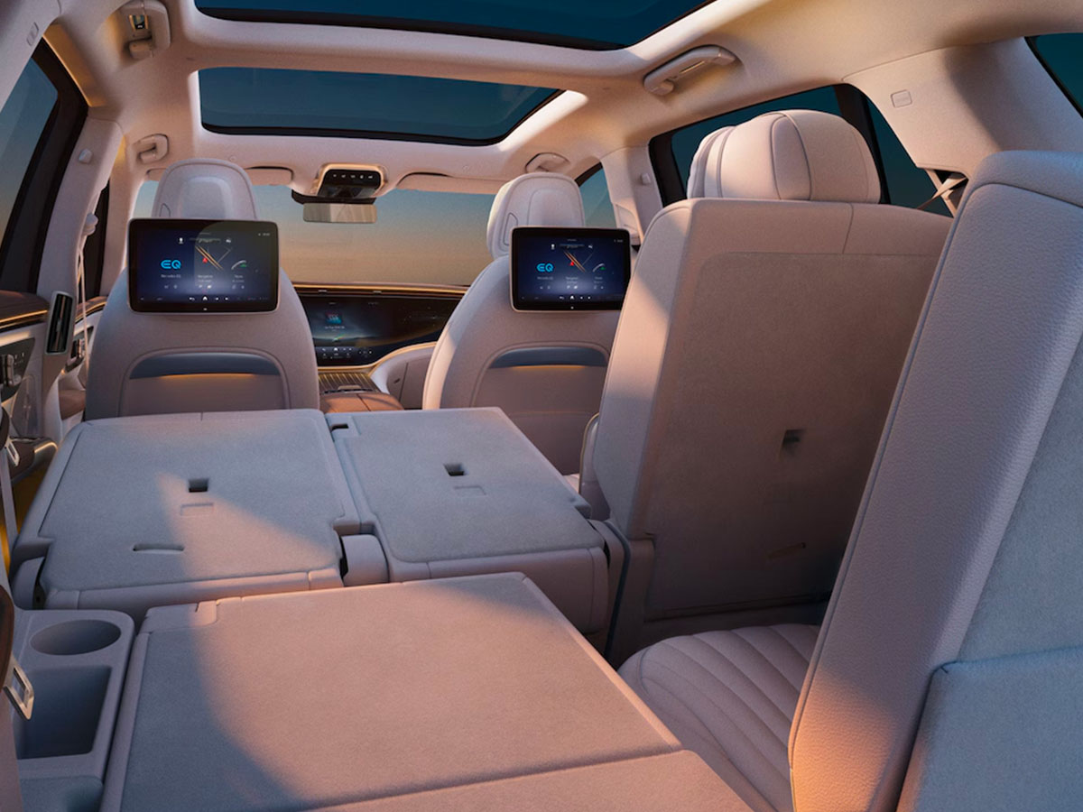 Mercedes EQS SUV intérieure