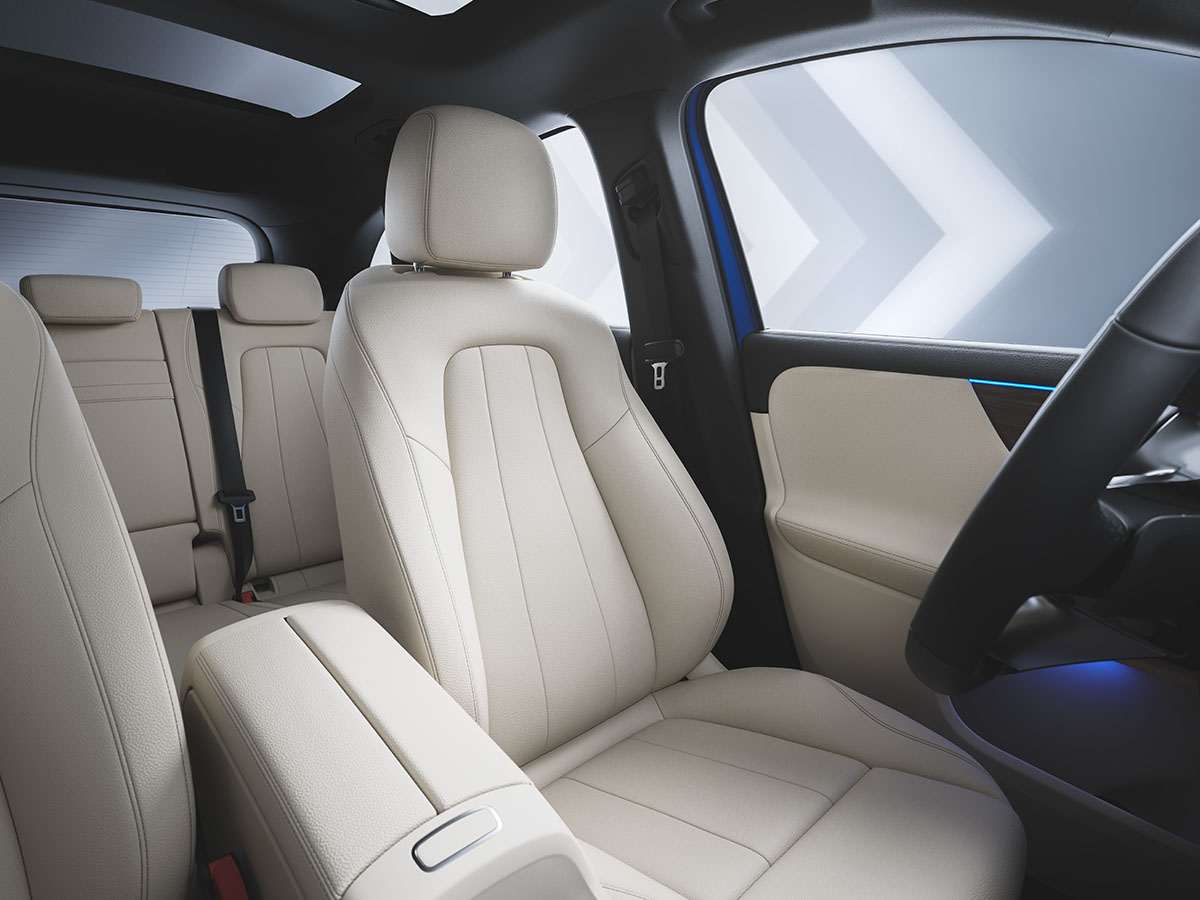 L'intérieur de la GLA