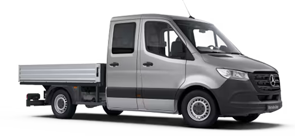 La Mercedes Sprinter à plateau