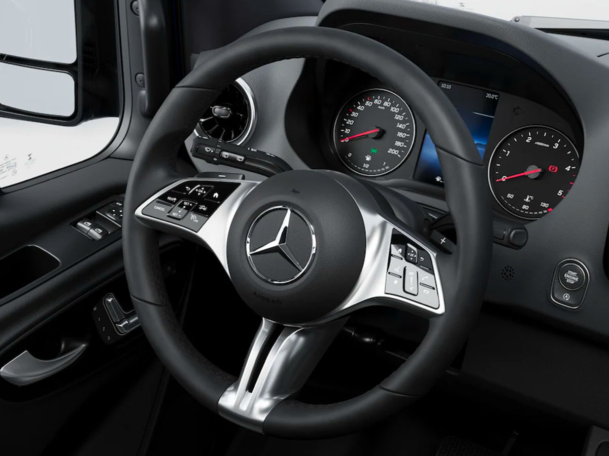 Le volant du Sprinter Tourer