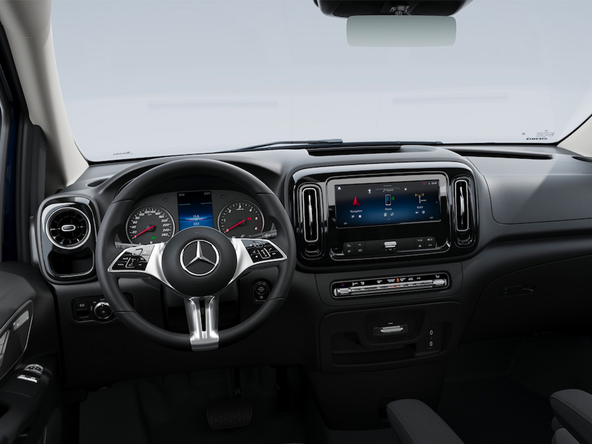 L'habitacle du Vito Mixto