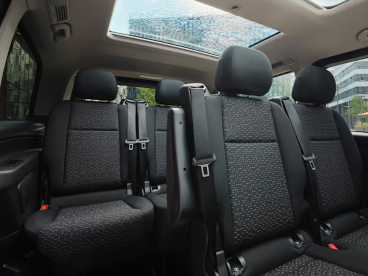 L'intérieur des Vito Tourer