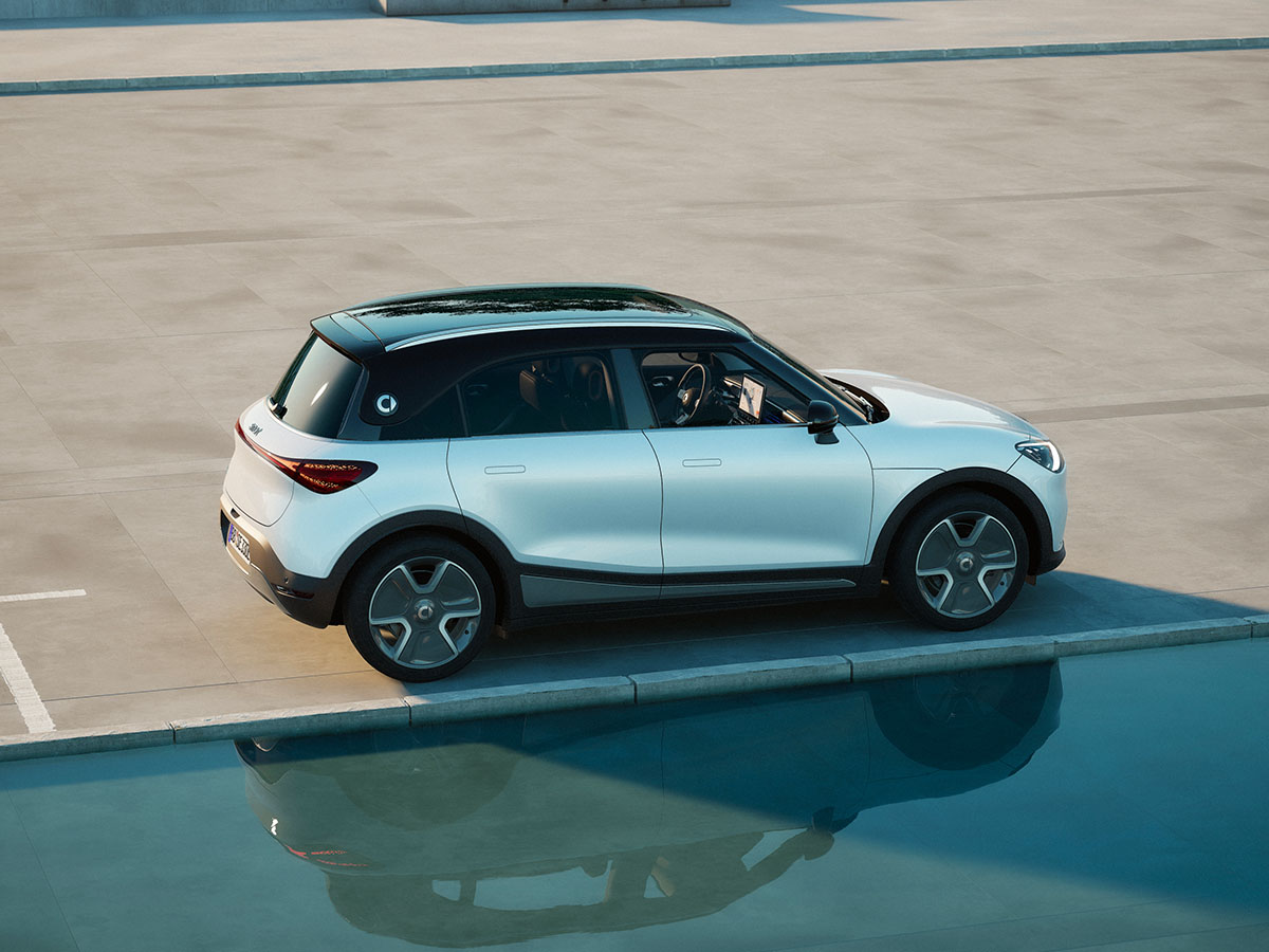 La silhouette de la smart #1