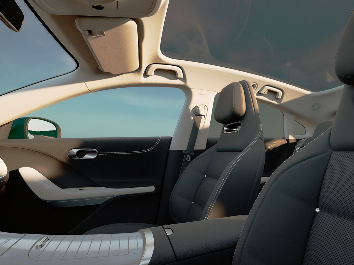 Smart #3 arrière intérieur