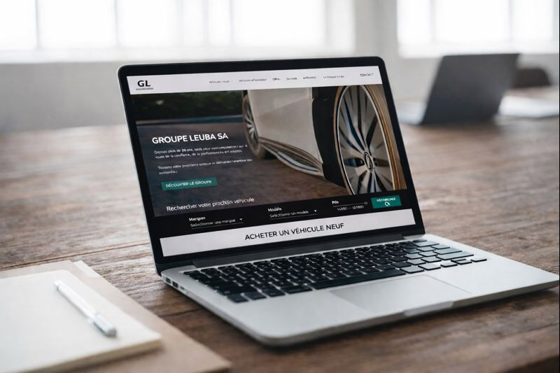 Nouveau site Groupe Leuba