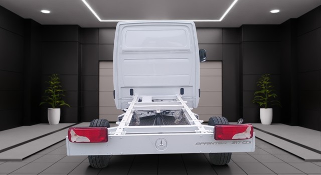 MERCEDES-BENZ Sprinter 317 CDI PRO CH 3665mm S